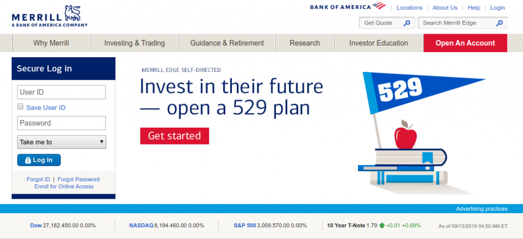 Merrill Edge Account Login