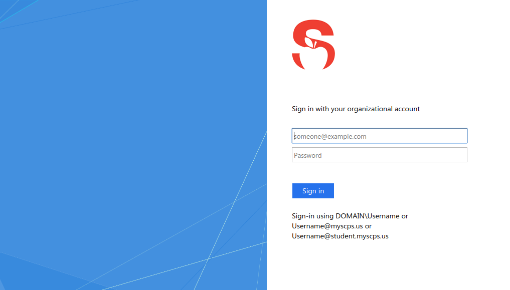 Scps Office 365 logo