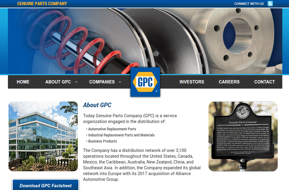 Genuine Parts Company Logo