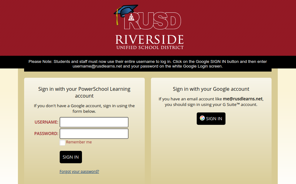 PowerSchool Learning Login