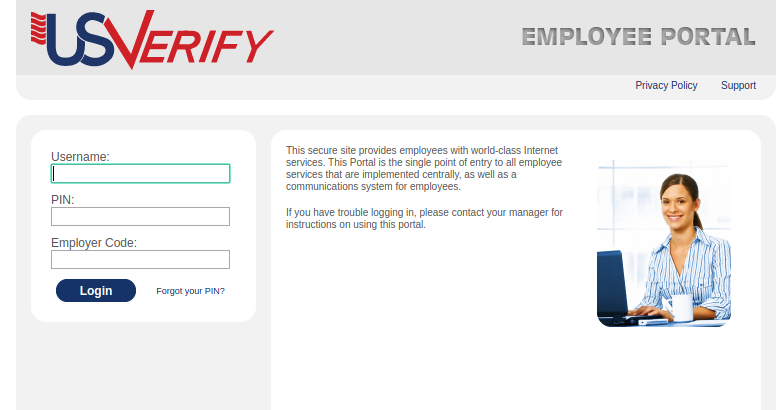 Us Verify Employee Login