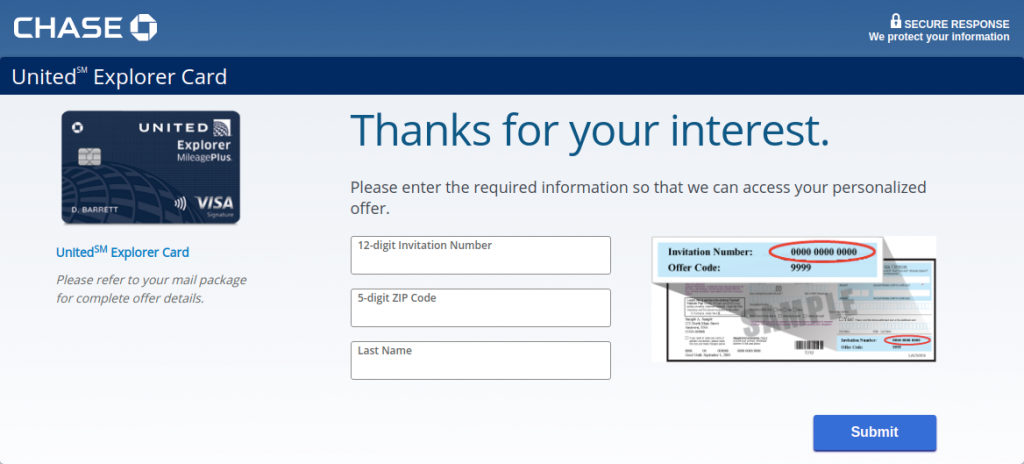 United Explorer Card logo