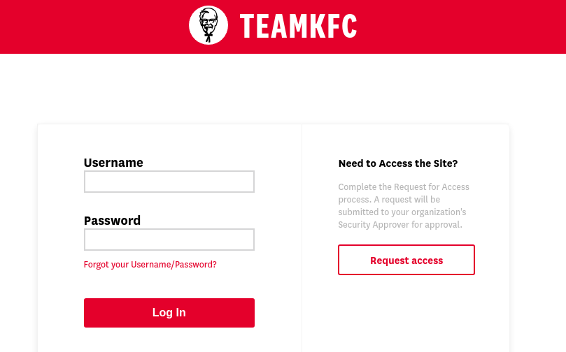 yum learning zone kfc login