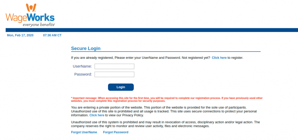 WageWorks Employee Logo