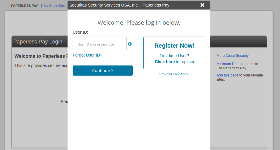 Paperless Pay Login
