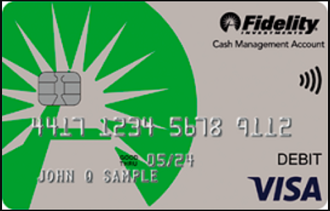 fidelity debit card
