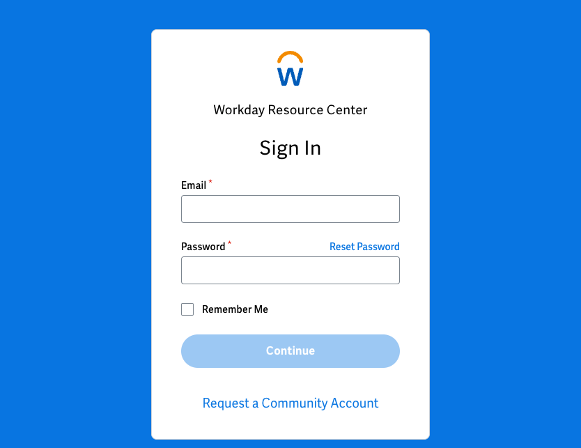 servicemaster workday login